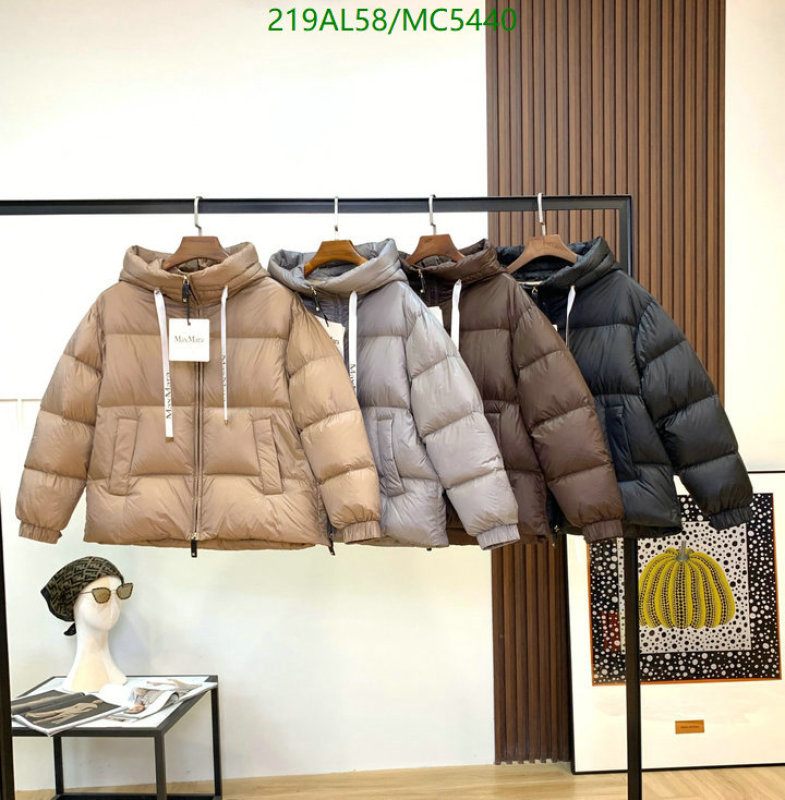 MaxMara-Down jacket Women Code: MC5440 $: 219USD