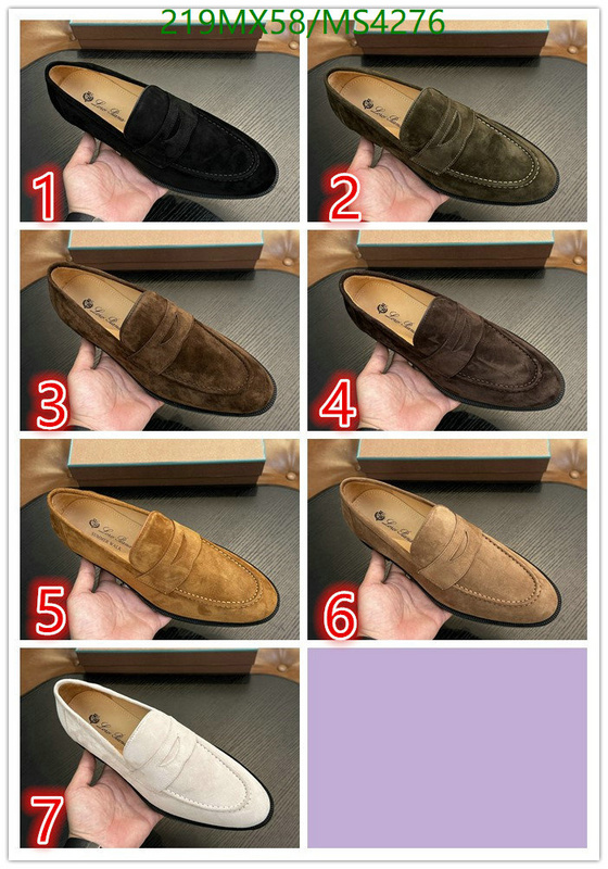 Loro Piana-Men shoes Code: MS4276 $: 219USD