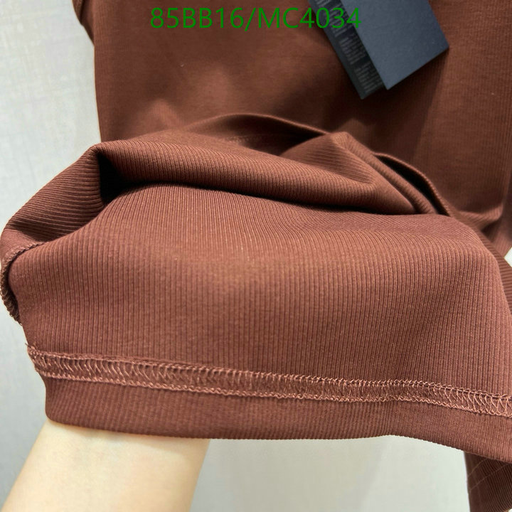 Prada-Clothing Code: MC4034 $: 85USD