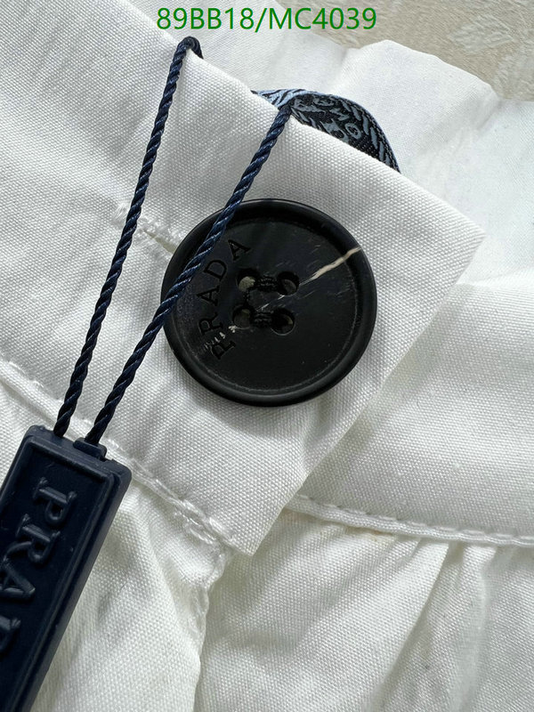 Prada-Clothing Code: MC4039 $: 89USD