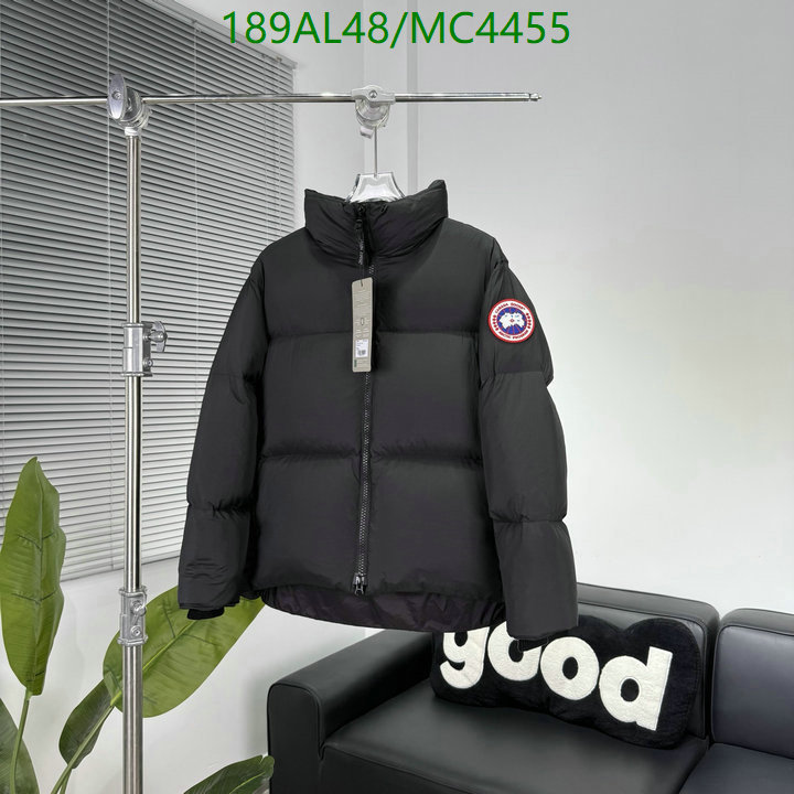 Canada Goose-Down jacket Men Code: MC4455 $: 189USD