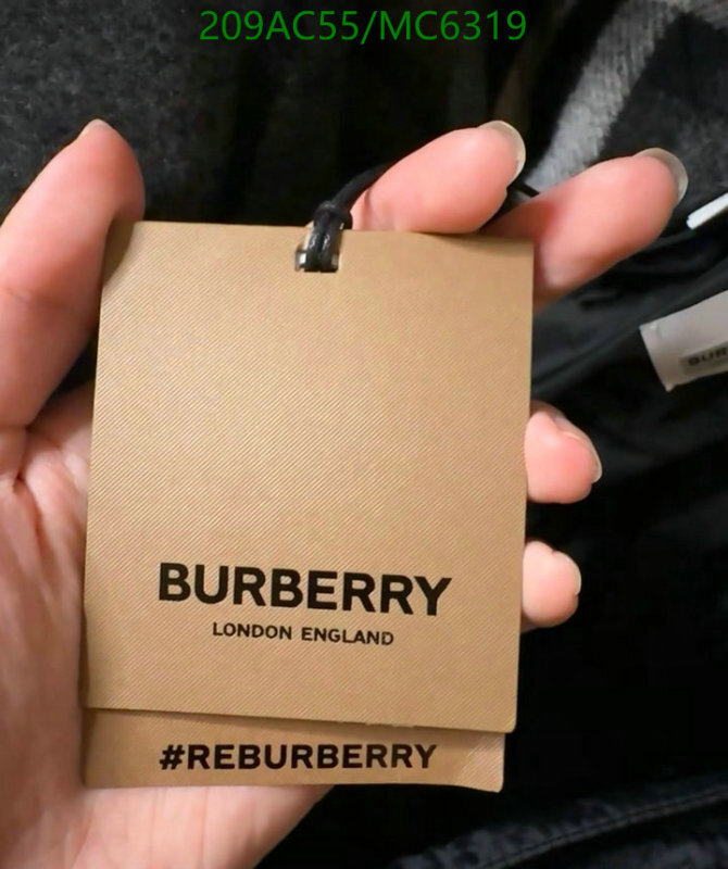 Burberry-Down jacket Men Code: MC6319 $: 209USD