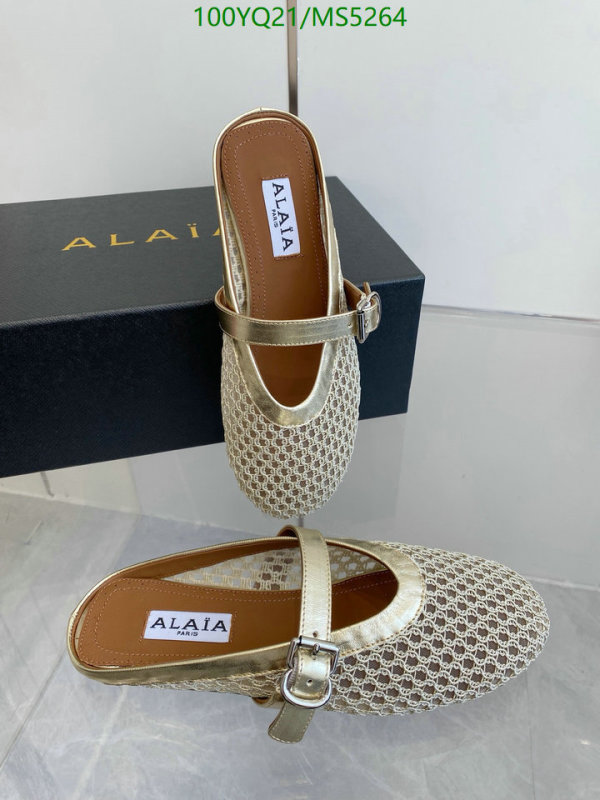 ALAIA-Women Shoes Code: MS5264 $: 100USD