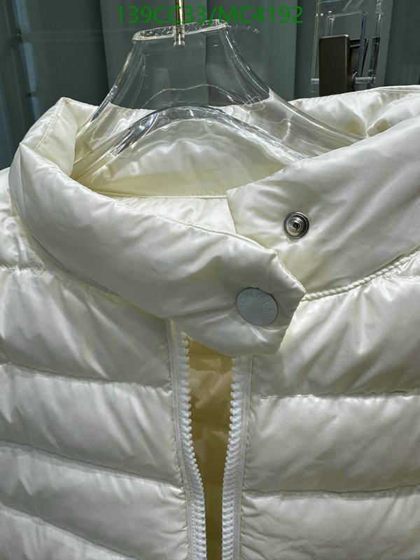 Moncler-Down jacket Women Code: MC4192 $: 139USD