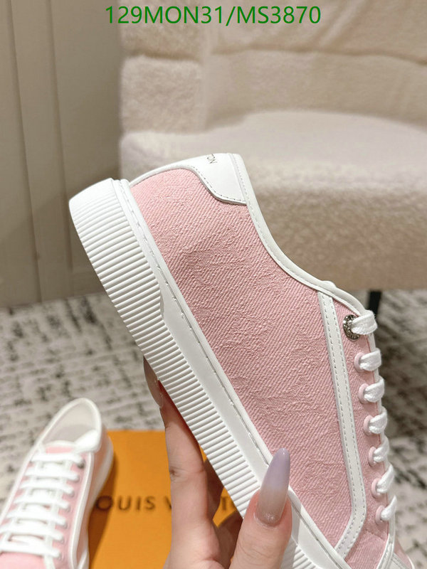 LV-Women Shoes Code: MS3870 $: 129USD