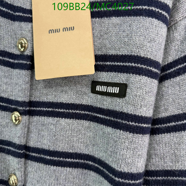 MIUMIU-Clothing Code: MC4027 $: 109USD
