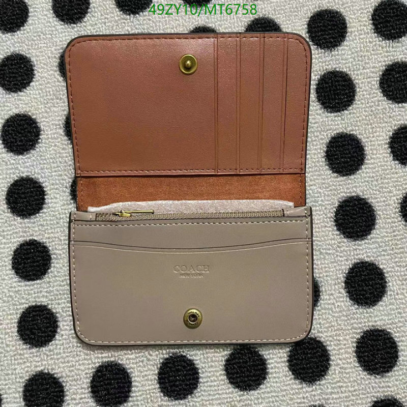 Coach-Wallet-4A Quality Code: MT6758 $: 49USD