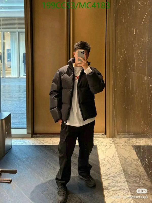 Moncler-Down jacket Men Code: MC4183 $: 199USD
