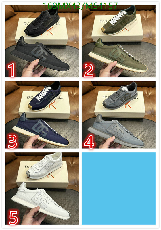 D&G-Men shoes Code: MS4157 $: 169USD