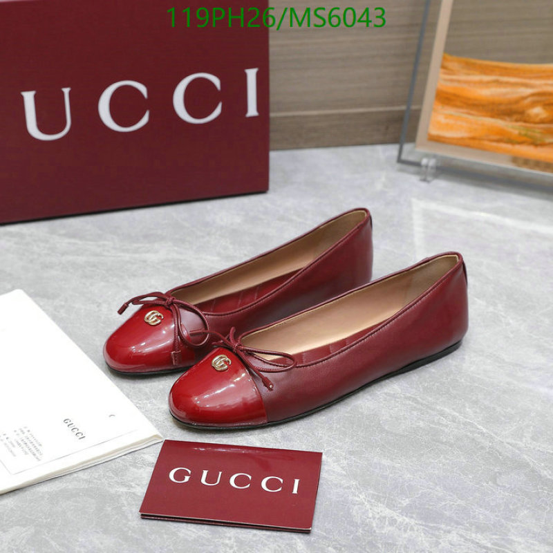 Gucci-Women Shoes Code: MS6043 $: 119USD