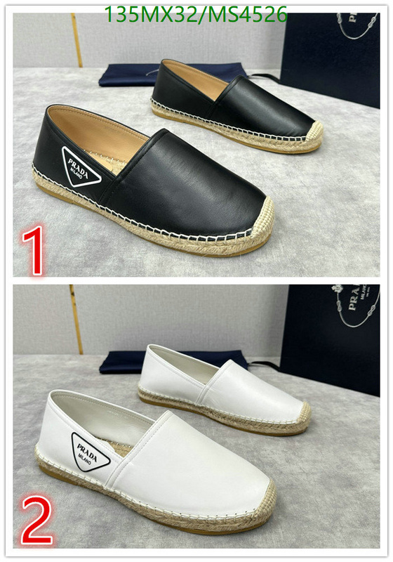 Prada-Men shoes Code: MS4526 $: 135USD