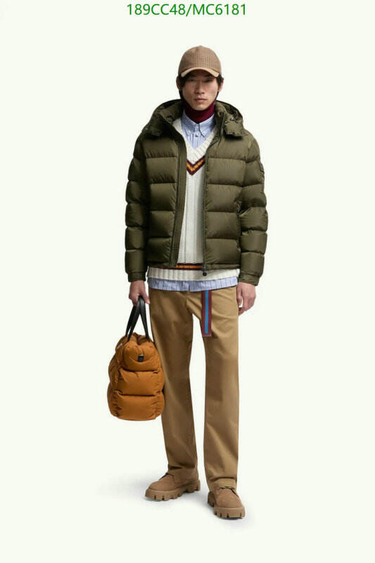 Moncler-Down jacket Men Code: MC6181 $: 189USD