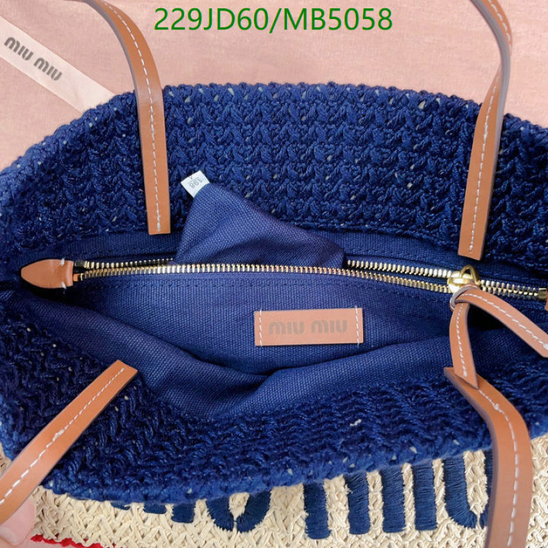 Miu Miu-Bag-Mirror Quality Code: MB5058 $: 229USD
