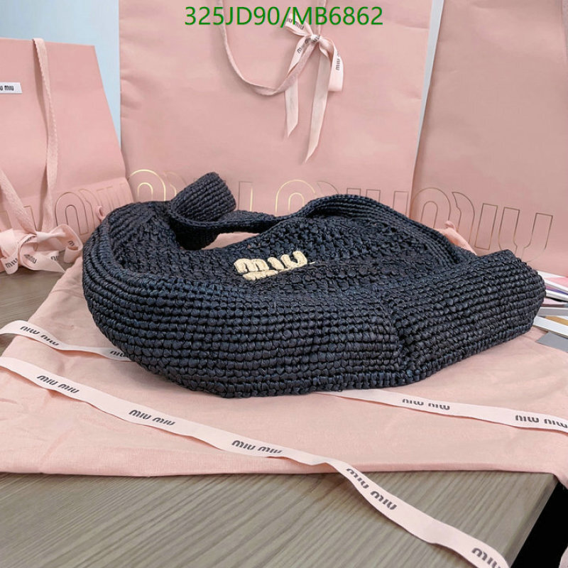 Miu Miu-Bag-Mirror Quality Code: MB6862 $: 325USD