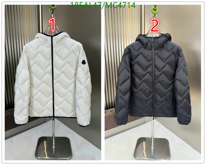 Moncler-Down jacket Men Code: MC4714 $: 185USD