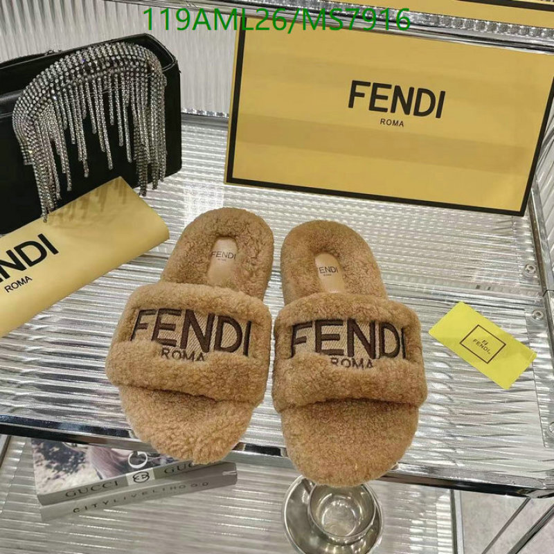 Fendi-Women Shoes Code: MS7916 $: 119USD