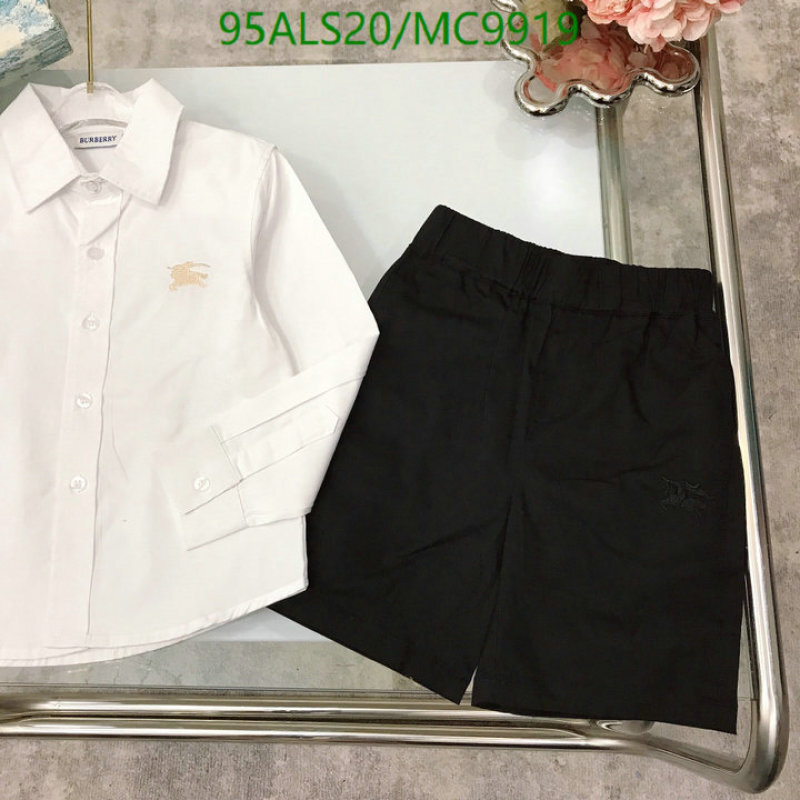 Burberry-Kids Clothing Code: MC9919 $: 95USD