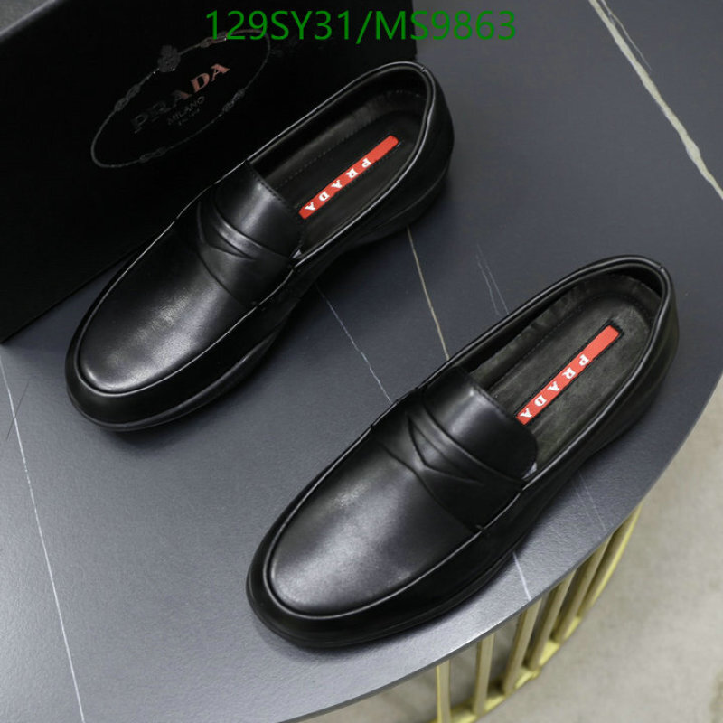 Prada-Men shoes Code: MS9863 $: 129USD