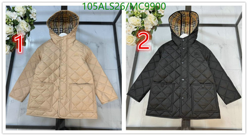 Burberry-Kids Clothing Code: MC9900 $: 105USD