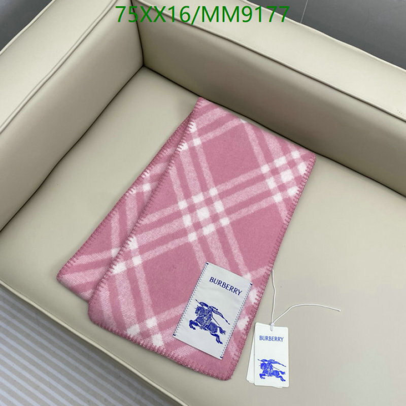 Burberry-Scarf Code: MM9177 $: 75USD