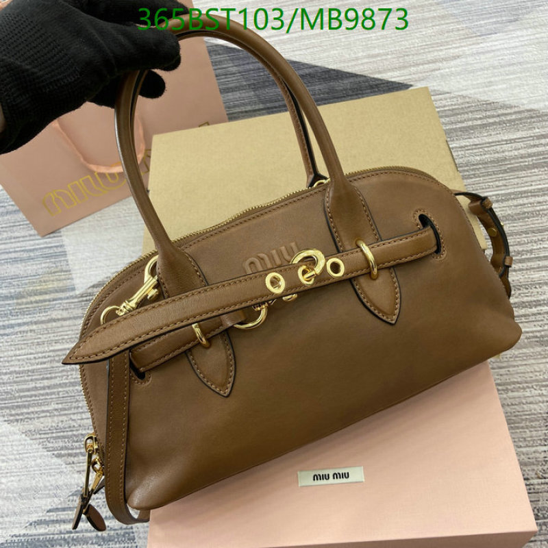 Miu Miu-Bag-Mirror Quality Code: MB9873 $: 365USD