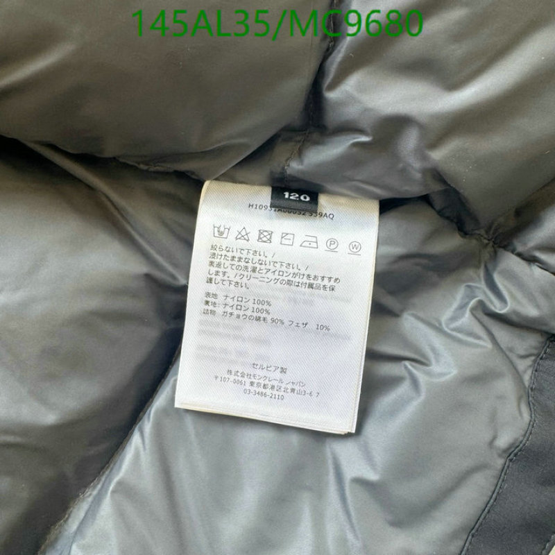 Moncler-Kids Clothing Code: MC9680 $: 145USD