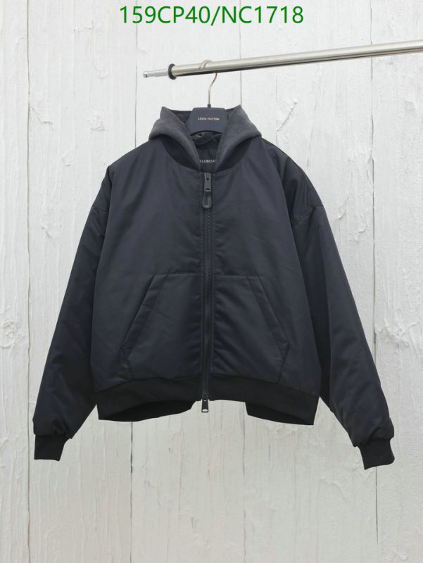 Balenciaga-Clothing Code: NC1718 $: 159USD