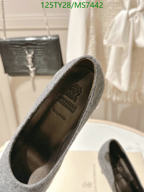 Brunello Cucinelli-Women Shoes Code: MS7442 $: 125USD