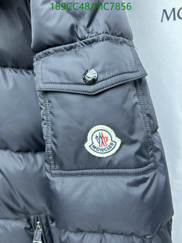 Moncler-Down jacket Men Code: MC7856 $: 189USD