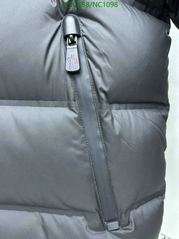 Moncler-Down jacket Men Code: NC1098 $: 219USD