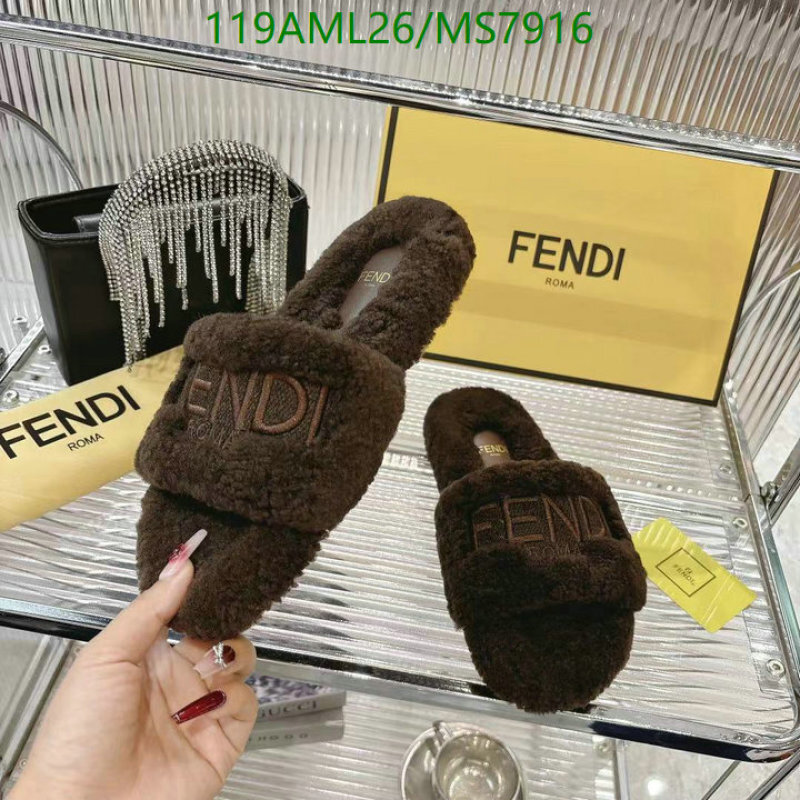 Fendi-Women Shoes Code: MS7916 $: 119USD