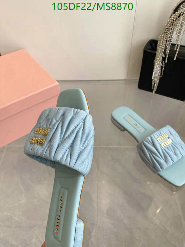 Miu Miu-Women Shoes Code: MS8870 $: 105USD