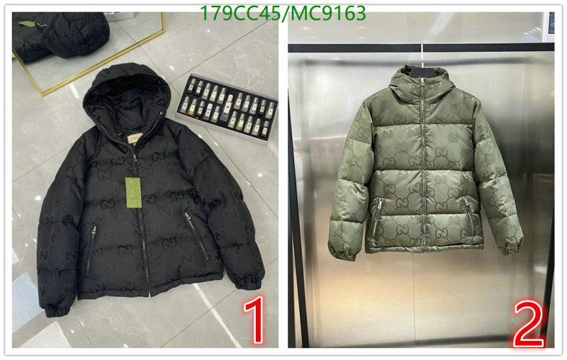 Gucci-Down jacket Men Code: MC9163 $: 179USD