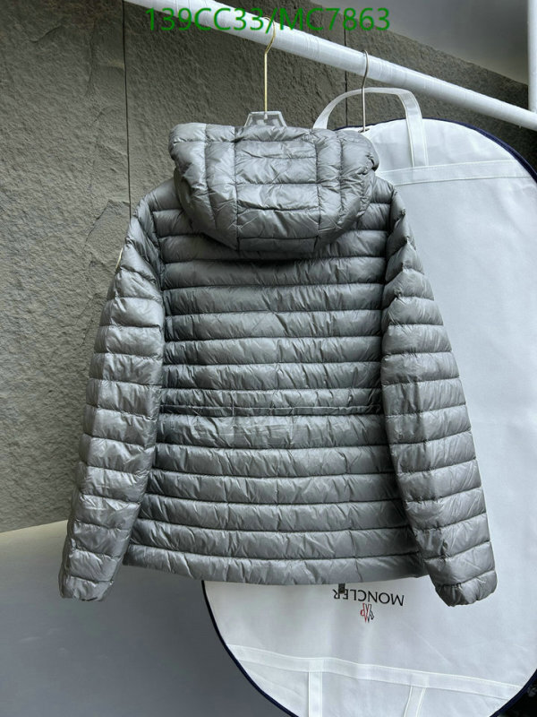 Moncler-Down jacket Women Code: MC7863 $: 139USD
