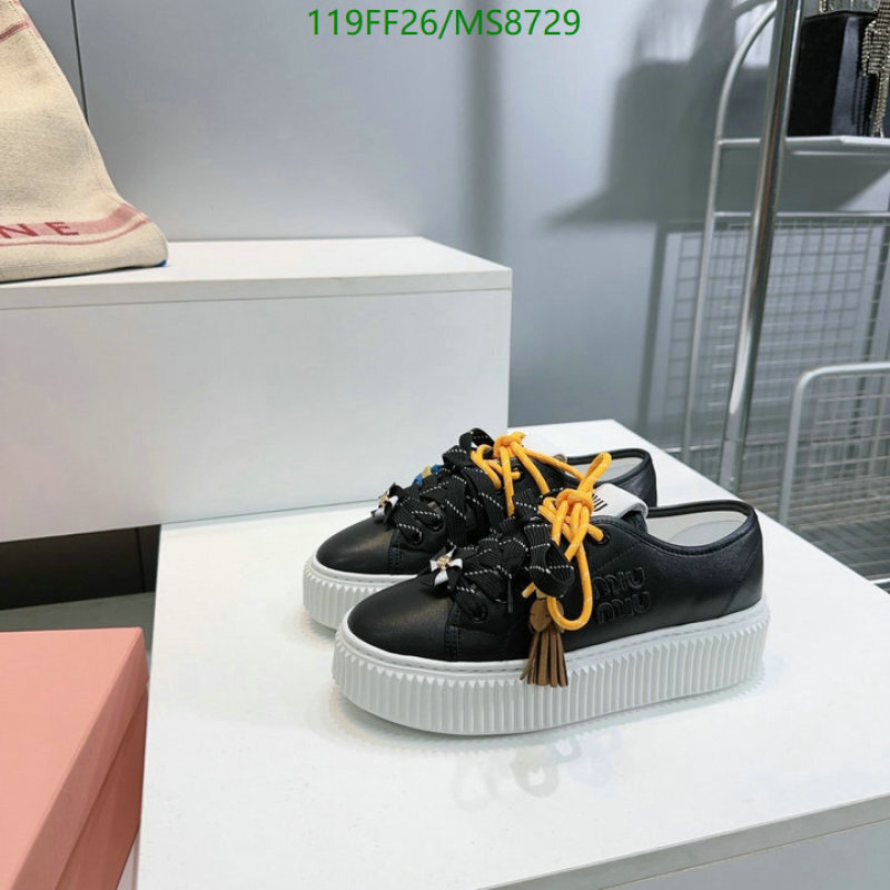 Miu Miu-Women Shoes Code: MS8729 $: 119USD