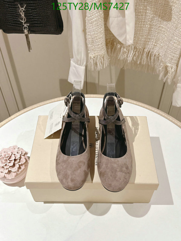 Brunello Cucinelli-Women Shoes Code: MS7427 $: 125USD