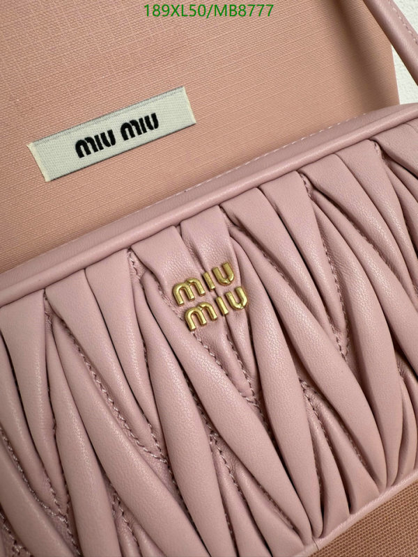 Miu Miu-Bag-Mirror Quality Code: MB8777 $: 189USD