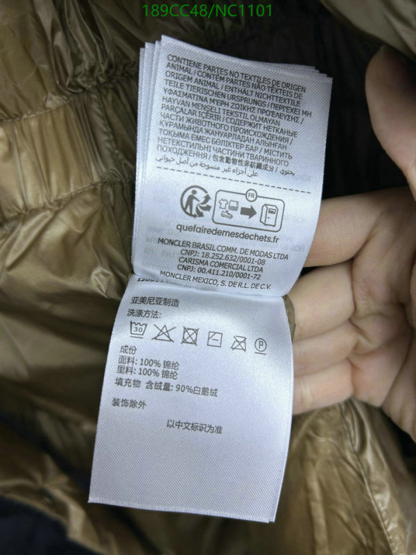 Moncler-Down jacket Women Code: NC1101 $: 189USD