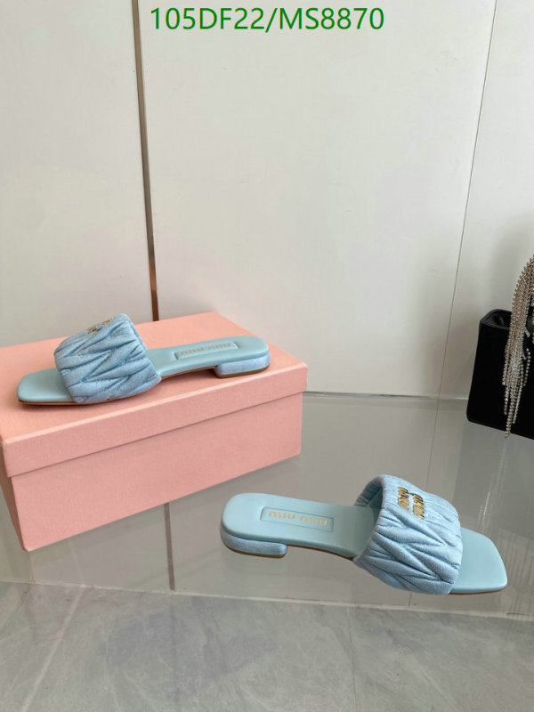 Miu Miu-Women Shoes Code: MS8870 $: 105USD