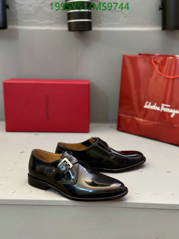 Ferragamo-Men shoes Code: MS9744 $: 199USD