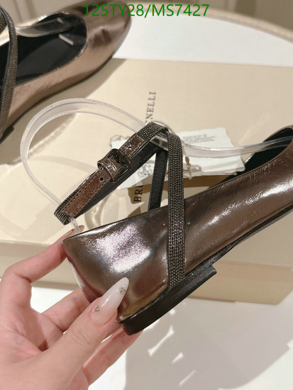Brunello Cucinelli-Women Shoes Code: MS7427 $: 125USD