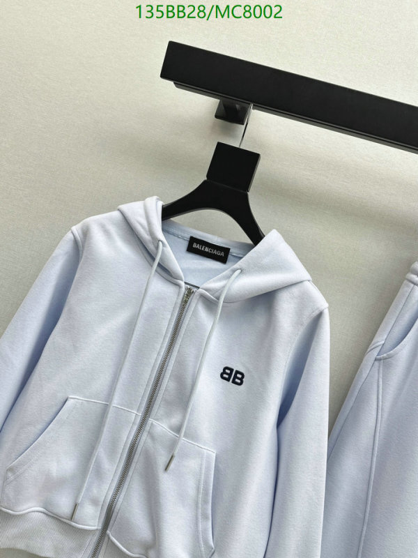 Balenciaga-Clothing Code: MC8002 $: 135USD