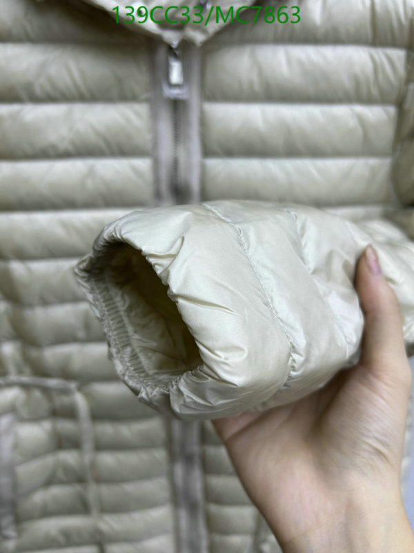 Moncler-Down jacket Women Code: MC7863 $: 139USD