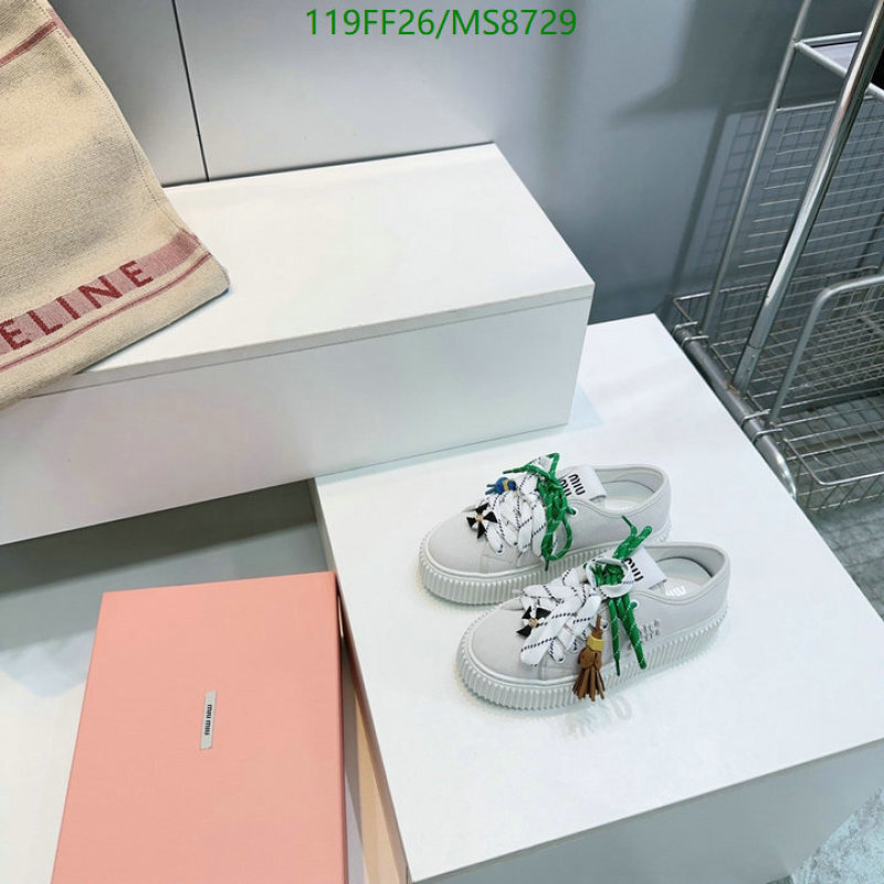 Miu Miu-Women Shoes Code: MS8729 $: 119USD