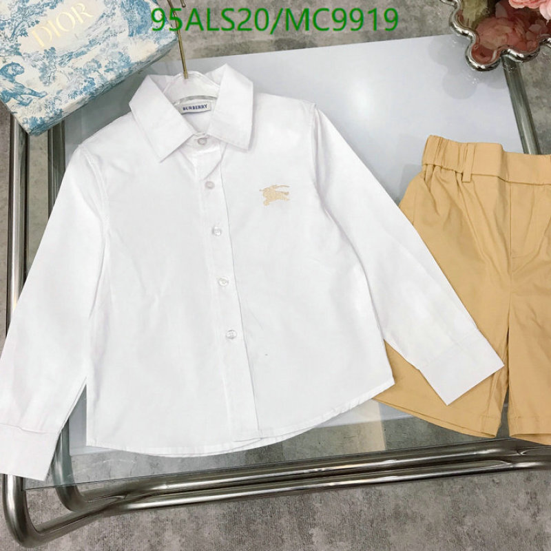 Burberry-Kids Clothing Code: MC9919 $: 95USD