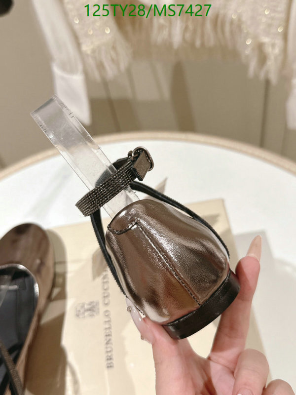 Brunello Cucinelli-Women Shoes Code: MS7427 $: 125USD