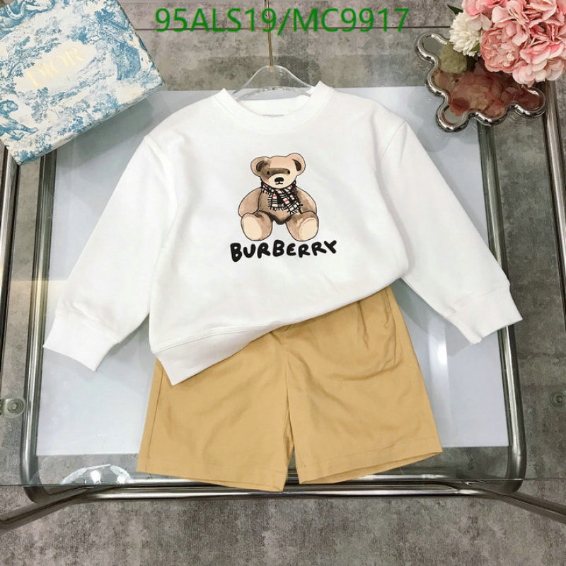 Burberry-Kids Clothing Code: MC9917 $: 95USD
