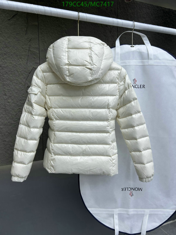 Moncler-Down jacket Women Code: MC7417 $: 179USD