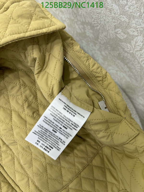 Burberry-Down jacket Women Code: NC1418 $: 125USD