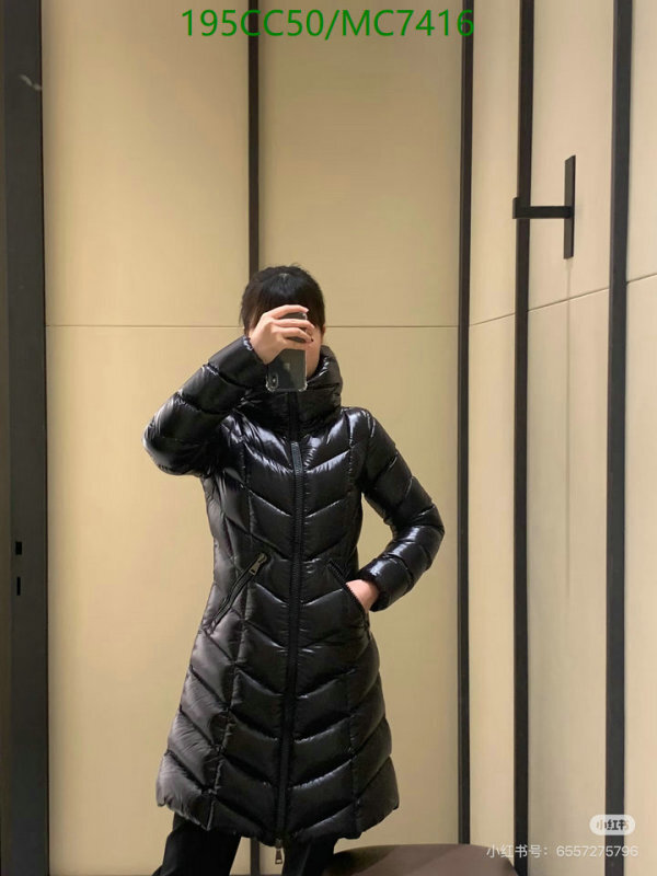Moncler-Down jacket Women Code: MC7416 $: 195USD